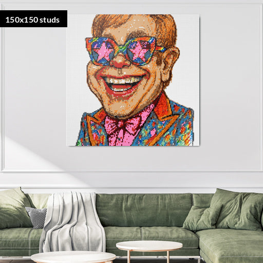 150*150studs, 120*120cm, 47,25*47,25inch