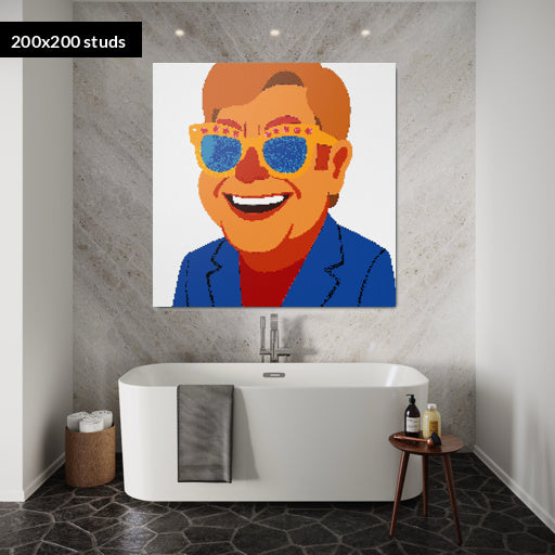 200*200studs, 160*160cm, 63*63inch