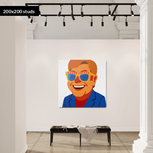 200*200studs, 160*160cm, 63*63inch