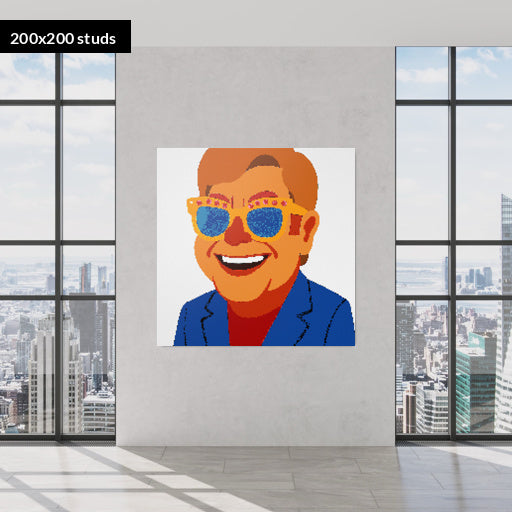 200*200studs, 160*160cm, 63*63inch