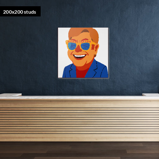 200*200studs, 160*160cm, 63*63inch