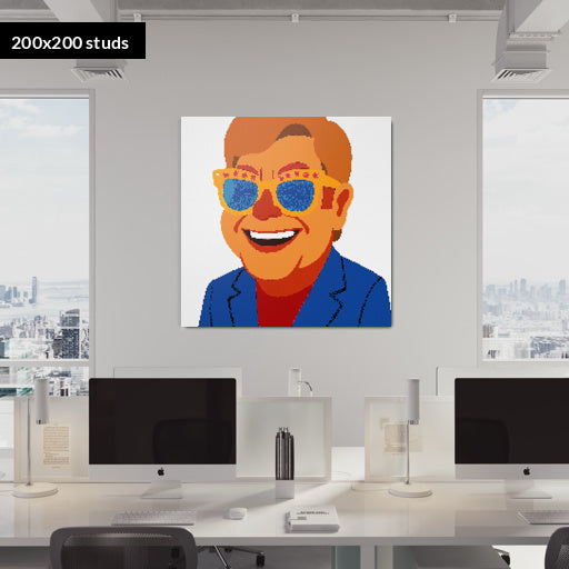 200*200studs, 160*160cm, 63*63inch