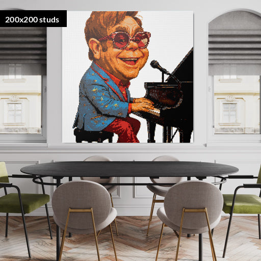 200*200studs, 160*160cm, 63*63inch