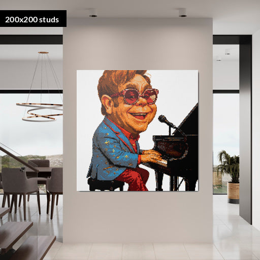 200*200studs, 160*160cm, 63*63inch