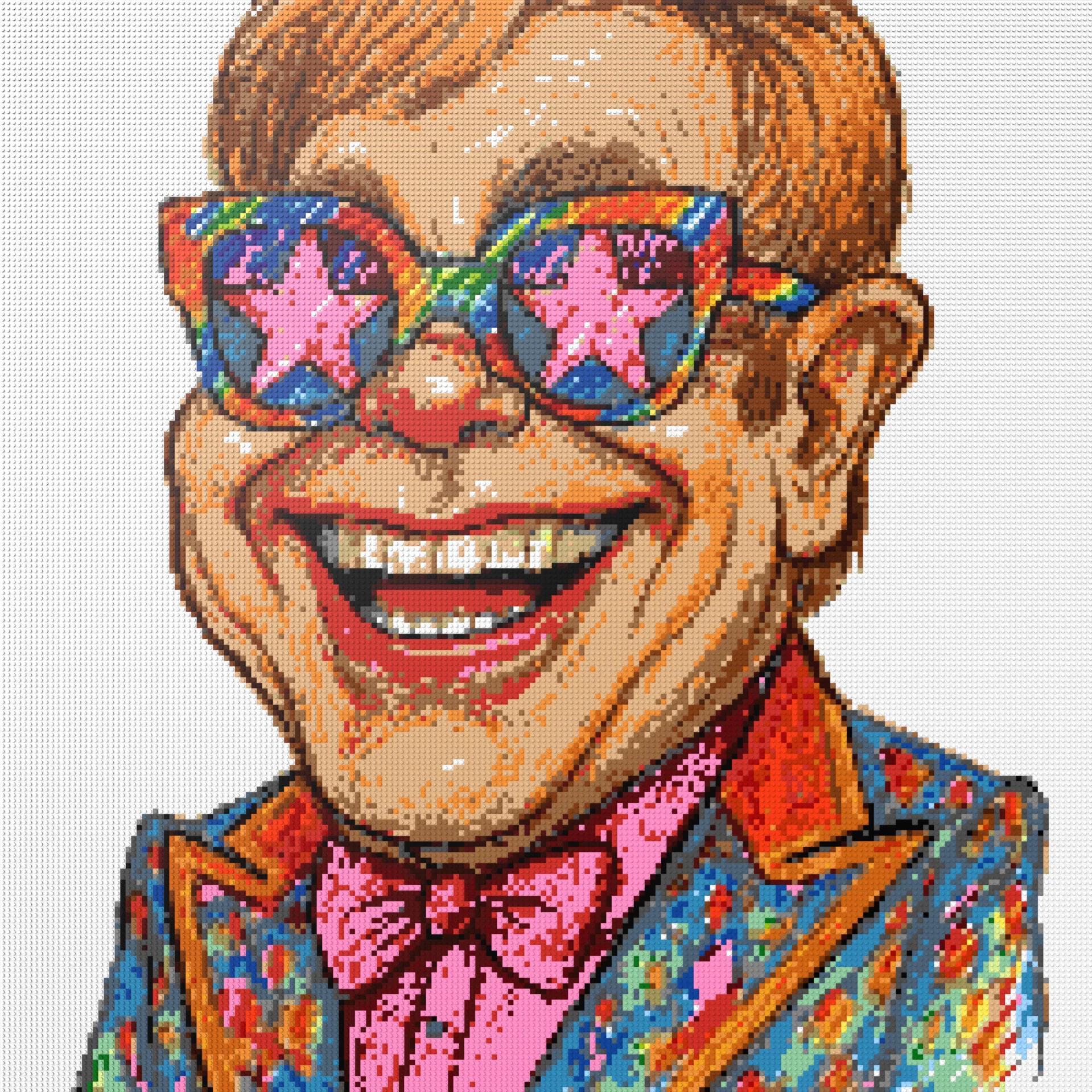 200*200studs, 160*160cm, 63*63inch