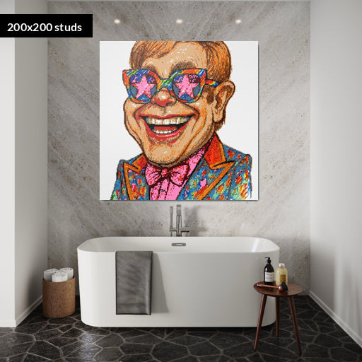 200*200studs, 160*160cm, 63*63inch