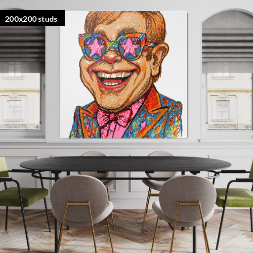 200*200studs, 160*160cm, 63*63inch