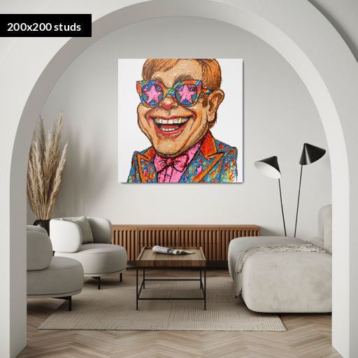 200*200studs, 160*160cm, 63*63inch