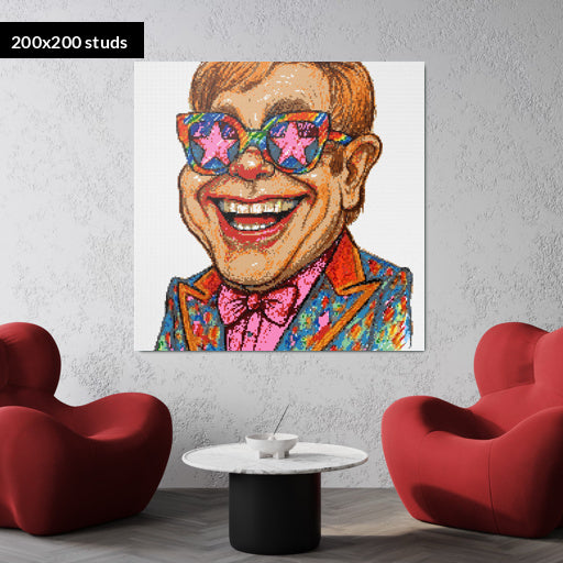 200*200studs, 160*160cm, 63*63inch