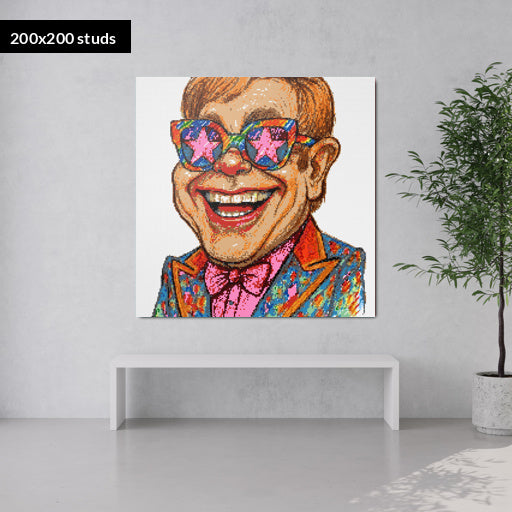 200*200studs, 160*160cm, 63*63inch