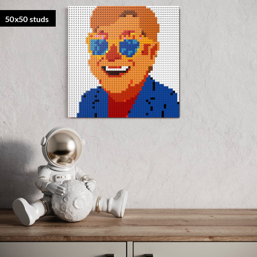 50*50studs, 40*40cm, 15,75*15,75inch