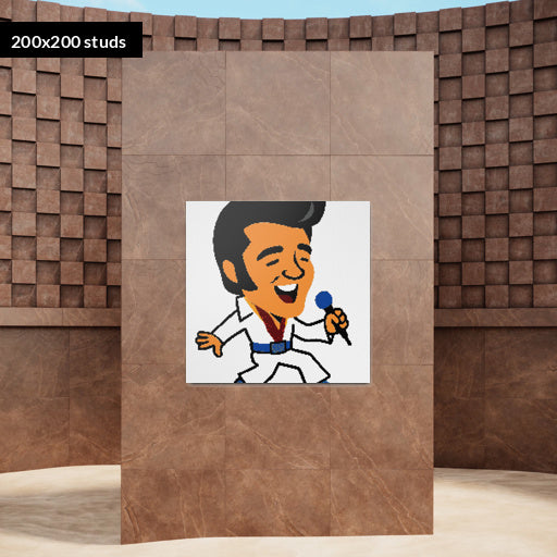 200*200studs, 160*160cm, 63*63inch