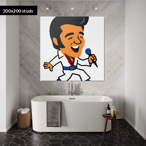 200*200studs, 160*160cm, 63*63inch