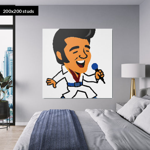 200*200studs, 160*160cm, 63*63inch