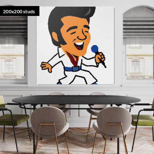 200*200studs, 160*160cm, 63*63inch