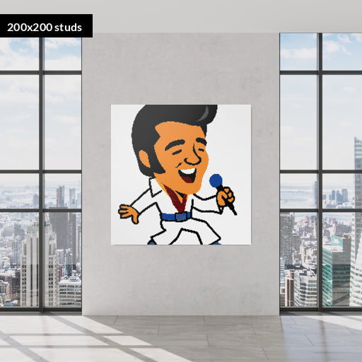 200*200studs, 160*160cm, 63*63inch