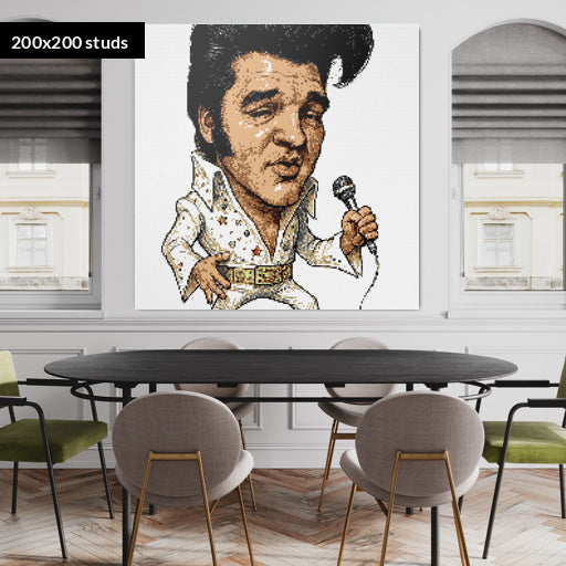 200*200studs, 160*160cm, 63*63inch