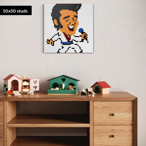 50*50studs, 40*40cm, 15,75*15,75inch