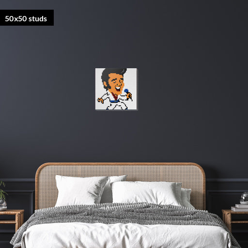 50*50studs, 40*40cm, 15,75*15,75inch