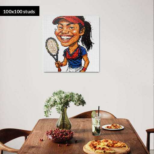 100*100studs, 80*80cm, 31,5*31,5inch