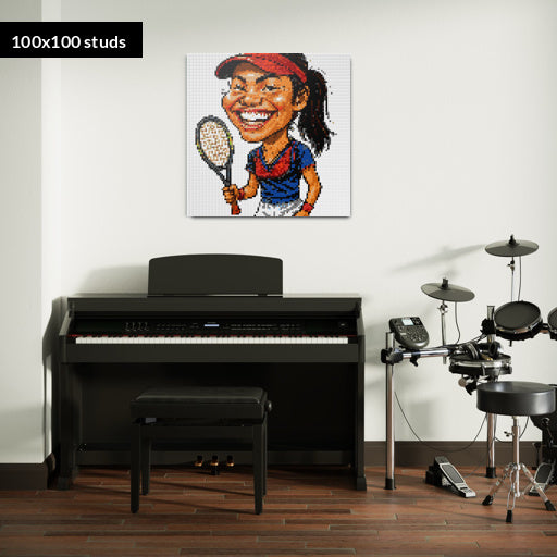 100*100studs, 80*80cm, 31,5*31,5inch