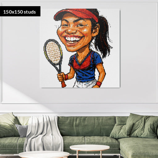 150*150studs, 120*120cm, 47,25*47,25inch