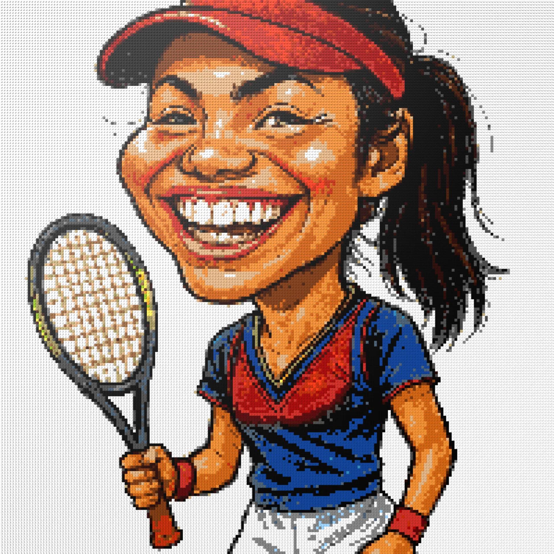 200*200studs, 160*160cm, 63*63inch