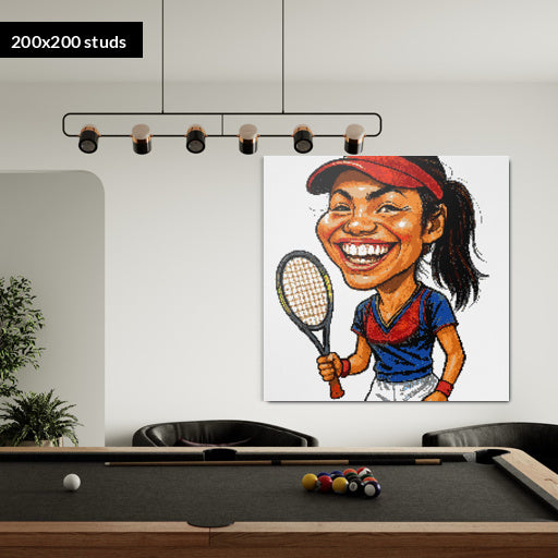 200*200studs, 160*160cm, 63*63inch