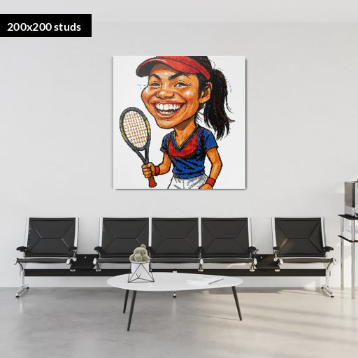 200*200studs, 160*160cm, 63*63inch