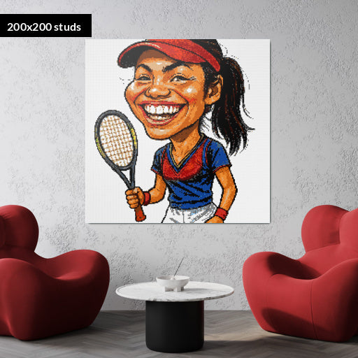 200*200studs, 160*160cm, 63*63inch