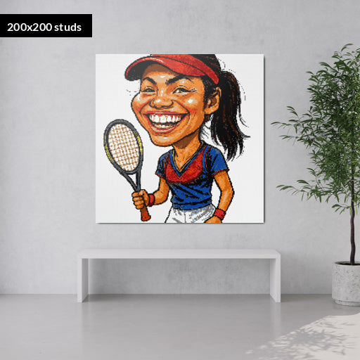 200*200studs, 160*160cm, 63*63inch