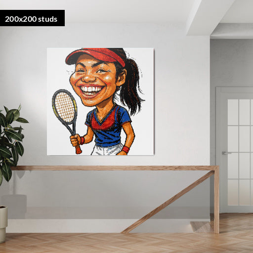 200*200studs, 160*160cm, 63*63inch