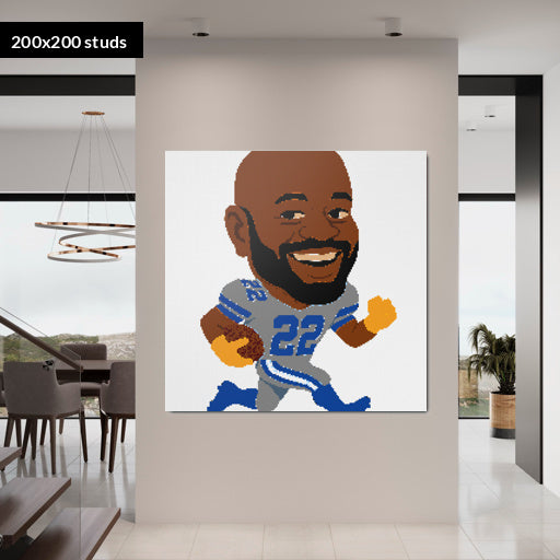 200*200studs, 160*160cm, 63*63inch