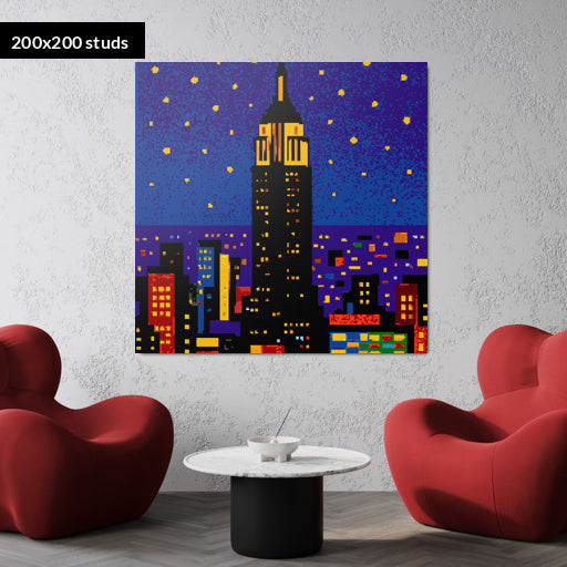 200*200studs, 160*160cm, 63*63inch