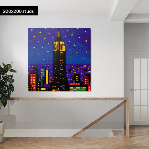 200*200studs, 160*160cm, 63*63inch