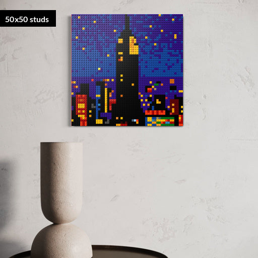 50*50studs, 40*40cm, 15,75*15,75inch