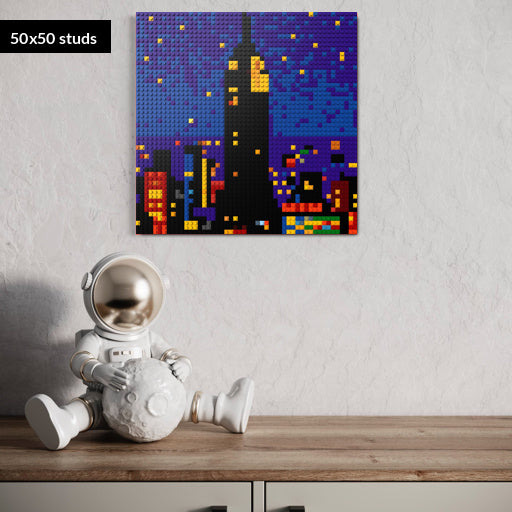 50*50studs, 40*40cm, 15,75*15,75inch