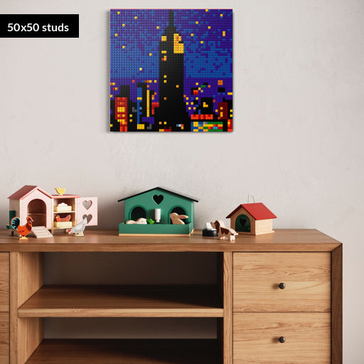 50*50studs, 40*40cm, 15,75*15,75inch