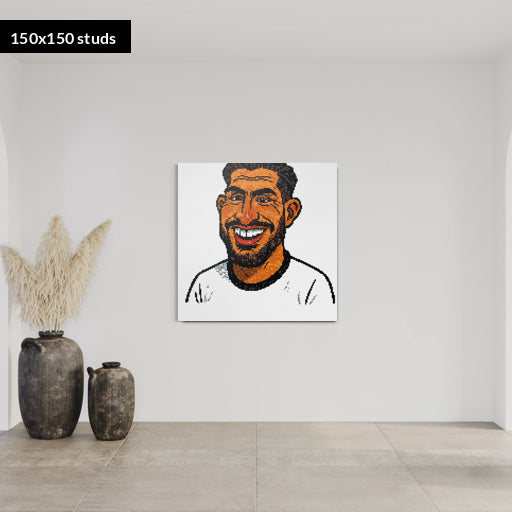 150*150studs, 120*120cm, 47,25*47,25inch