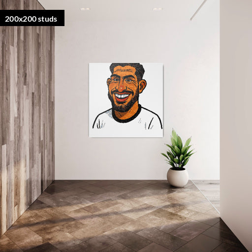 200*200studs, 160*160cm, 63*63inch