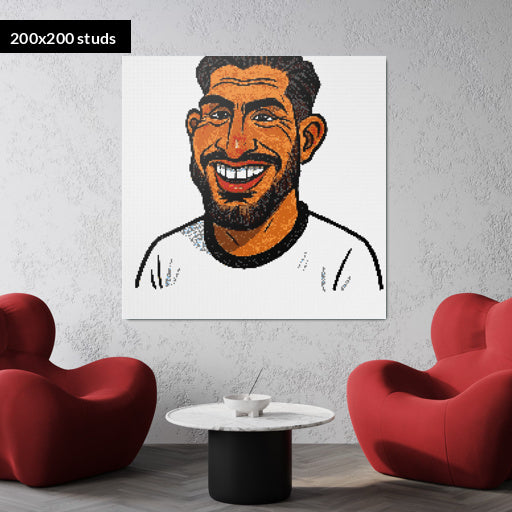 200*200studs, 160*160cm, 63*63inch