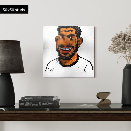 50*50studs, 40*40cm, 15,75*15,75inch