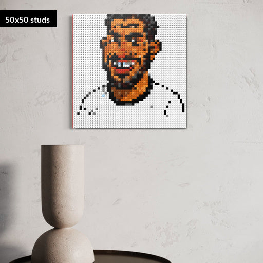 50*50studs, 40*40cm, 15,75*15,75inch