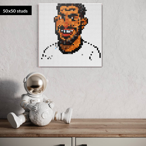 50*50studs, 40*40cm, 15,75*15,75inch