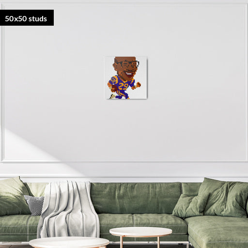 50*50studs, 40*40cm, 15,75*15,75inch