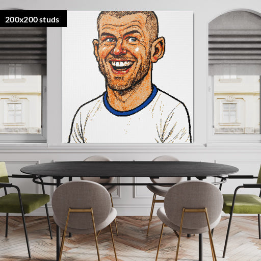 200*200studs, 160*160cm, 63*63inch