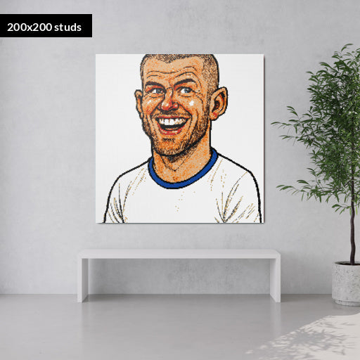 200*200studs, 160*160cm, 63*63inch