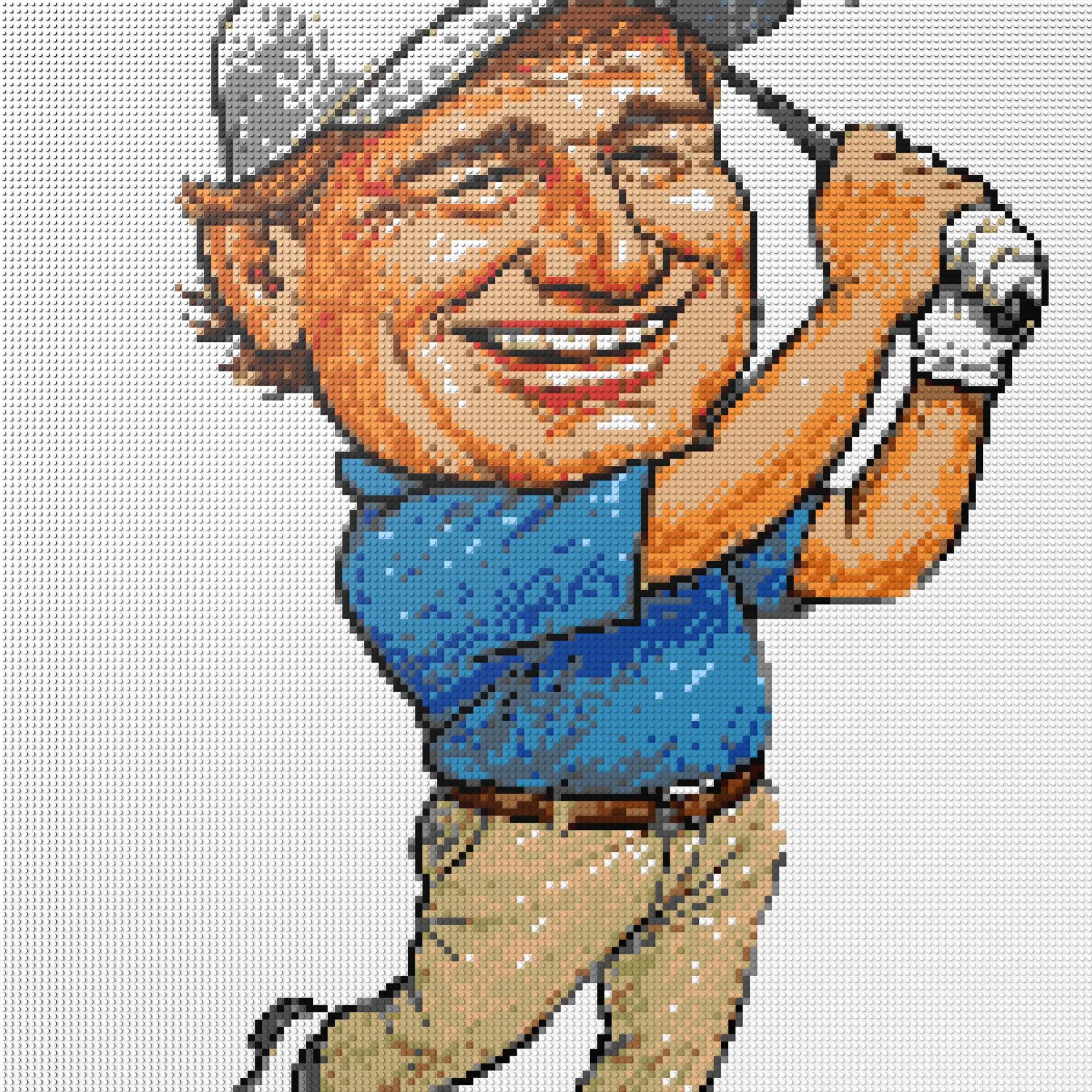 150*150studs, 120*120cm, 47,25*47,25inch