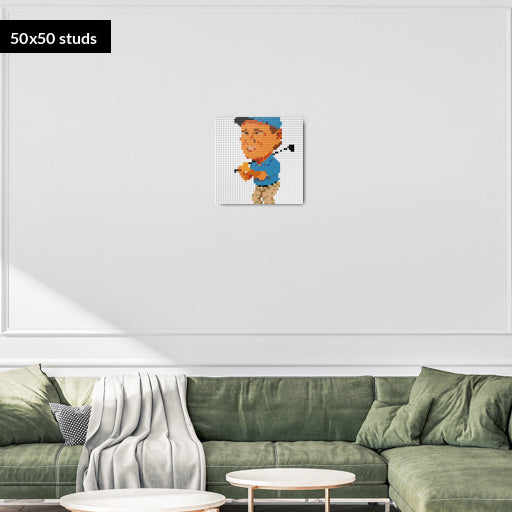 50*50studs, 40*40cm, 15,75*15,75inch