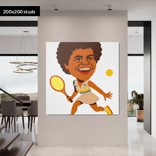 200*200studs, 160*160cm, 63*63inch